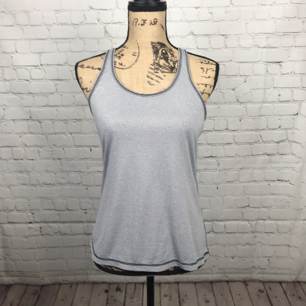 [Zella] Striped Racerback Tank